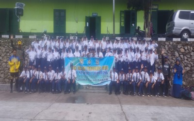 Latihan Dasar Kepemimpinan (LDK) dan Pembinaan Karakter Calon Pengurus OSIS SMPN 2 Cepiring Masa Bakti 2024/2025
